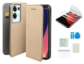 etui-z-klapka-do-oppo-reno-8-pro-zloty-magnet-case-folia-ochronna-tpu
