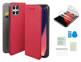 etui-z-klapka-do-honor-x8-czerwony-magnet-case-obudowa-folia-ochronna-tpu