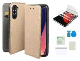 etui-z-klapka-do-huawei-nova-10-pro-zloty-magnet-case-folia-ochronna-tpu
