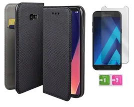 etui-z-klapka-do-samsung-galaxy-a5-2017-obudowa-czarny-szybka-na-ekran-9h