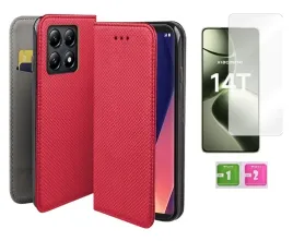 etui-z-klapka-do-xiaomi-14t-14t-pro-czerwony-smart-magnet-case-szklo-9h