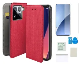 etui-z-klapka-do-xiaomi-15-pro-czerwony-smart-magnet-case-folia-ochronna