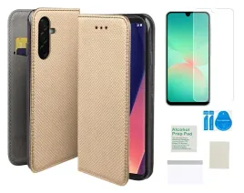 etui-z-klapka-do-samsung-galaxy-a26-5g-zloty-obudowa-folia-ochronna-tpu