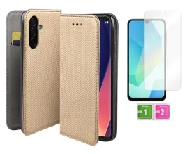 etui-z-klapka-do-samsung-galaxy-a26-5g-zloty-smart-magnet-szklo-na-ekran