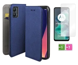etui-z-klapka-do-motorola-moto-g35-niebieski-smart-magnet-szklo-na-ekran