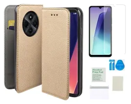 etui-z-klapka-do-xiaomi-redmi-14c-redmi-a4-poco-c75-zloty-folia-tpu
