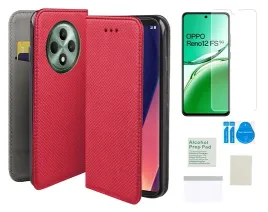 etui-z-klapka-do-oppo-reno-12f-5g-12fs-5g-czerwony-case-folia-ochronna