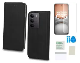 etui-z-klapka-do-realme-c75-14x-5g-czarny-smart-magnetic-folia-ochronna
