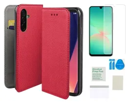 etui-z-klapka-do-samsung-galaxy-a26-5g-czerwony-obudowa-folia-ochronna