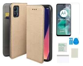 etui-z-klapka-do-motorola-moto-g35-5g-zloty-magnet-case-folia-ochronna