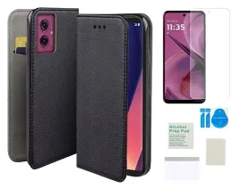 etui-z-klapka-do-motorola-moto-g55-5g-czarny-smart-magnet-folia-ochronna