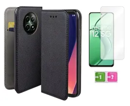 etui-z-klapka-do-realme-12-5g-czarny-smart-magnet-case-szybka-na-ekran