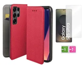 etui-z-klapka-do-samsung-galaxy-s25-ultra-czerwony-smart-magnet-case-szklo
