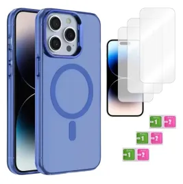 etui-do-iphone-14-pro-magsafe-matowy-case-kolory-szkla-na-ekran-3-sztuki