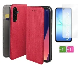 etui-z-klapka-do-samsung-galaxy-a17-5g-czerwony-smart-magnet-case-szklo