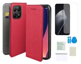 etui-z-klapka-do-xiaomi-15t-5g-case-czerwony-folia-ochronna-na-ekran-tpu