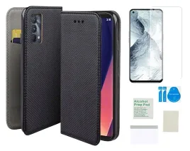 etui-z-klapka-do-realme-gt-master-5g-czarny-smart-magnet-folia-ochronna