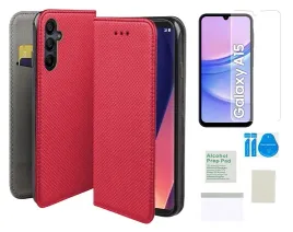 etui-z-klapka-do-samsung-galaxy-a15-5g-czerwony-case-folia-ochronna-tpu