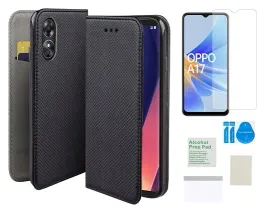 etui-z-klapka-do-oppo-a17-czarny-smart-magnet-obudowa-case-folia-ochronna
