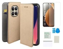 etui-z-klapka-do-xiaomi-redmi-note-15-pro-5g-case-zloty-folia-ochronna