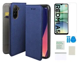 etui-z-klapka-do-xiaomi-redmi-a5-niebieski-smart-magnet-folia-ochronna