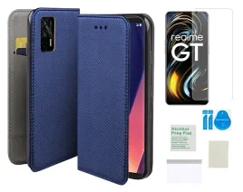 etui-z-klapka-do-realme-gt-5g-niebieski-smart-magnet-case-folia-ochronna