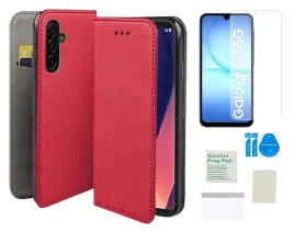 etui-z-klapka-do-samsung-galaxy-a17-5g-czerwony-smart-magnet-folia-tpu