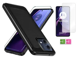 etui-karbon-do-motorola-moto-g84-czarny-case-obudowa-szklo-na-ekran-9h