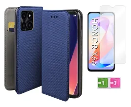 etui-z-klapka-do-honor-x6a-obudowa-magnet-case-niebieski-szklo-na-ekran