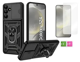 etui-pancerne-do-samsung-galaxy-s24-slide-ring-czarny-case-szklo-na-ekran