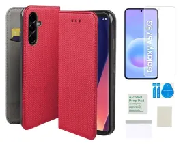 etui-z-klapka-do-samsung-galaxy-a57-5g-smart-magnet-czerwony-folia-tpu