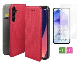 etui-z-klapka-do-samsung-galaxy-a55-5g-obudowa-czerwony-szklo-na-ekran