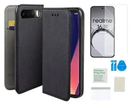 etui-z-klapka-do-realme-16-5g-case-czarny-smart-magnet-folia-ochronna-tpu
