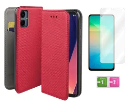 etui-z-klapka-do-samsung-galaxy-a06-5g-obudowa-czerwony-szklo-na-ekran