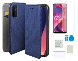 etui-z-klapka-do-oppo-a54-5g-a74-5g-case-niebieski-folia-ochronna-tpu
