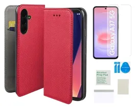 etui-z-klapka-do-samsung-galaxy-a37-5g-smart-magnet-czerwony-folia-tpu