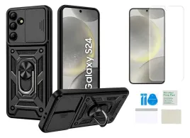 etui-pancerne-do-samsung-galaxy-s24-slide-ring-czarny-folia-ochronna-tpu