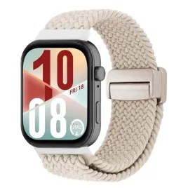 pasek-do-huawei-watch-fit-3-4-4-pro-opaska-pleciony-bransoleta-bezowy