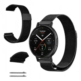 pasek-do-amazfit-balance-2-metalowy-bransoleta-opaska-22mm-czarny-trwaly