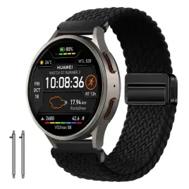 pasek-do-huawei-watch-gt-runner-2-opaska-bransoleta-pleciony-czarny-20mm