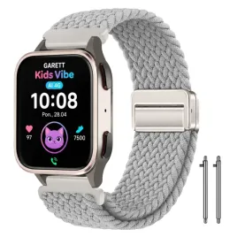 pasek-do-garett-kids-vibe-ai-4g-opaska-bransoleta-pleciony-20mm-szary-mocny