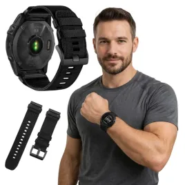 pasek-do-garmin-fenix-5-6-7-8-47mm-pro-nylon-czarny-opaska-quickfit-22mm