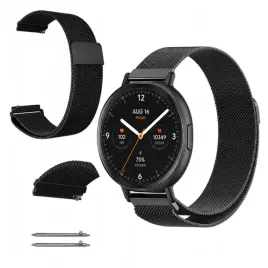 pasek-do-amazfit-active-max-metalowy-bransoleta-opaska-22mm-czarny-mocny