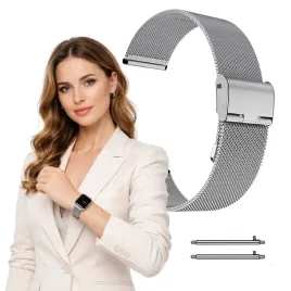 pasek-do-amazfit-bip-5-opaska-bransoleta-zegarek-magnetyczny-srebrny-22mm