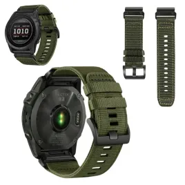pasek-do-garmin-fenix-5x-6x-7x-pro-bransoleta-nylon-zielony-quickfit-26mm
