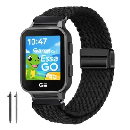 pasek-do-garett-kids-essa-go-4g-pleciony-zegarek-bransoleta-20mm-czarny