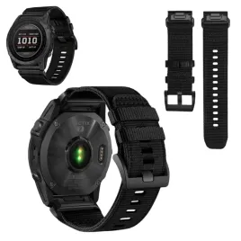 pasek-do-garmin-fenix-5x-6x-7x-opaska-bransoleta-nylon-czarny-quickfit-26mm