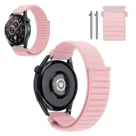 pasek-do-huawei-watch-gt2-gt3-gt-2-3-42mm-43mm-elegant-nylon-mocny-rozowy