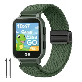 pasek-do-garett-kids-essa-go-4g-opaska-bransoleta-20mm-zielony-pleciony