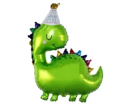 balon-foliowy-dinozaur-w-czapeczce-urodziny-80cm